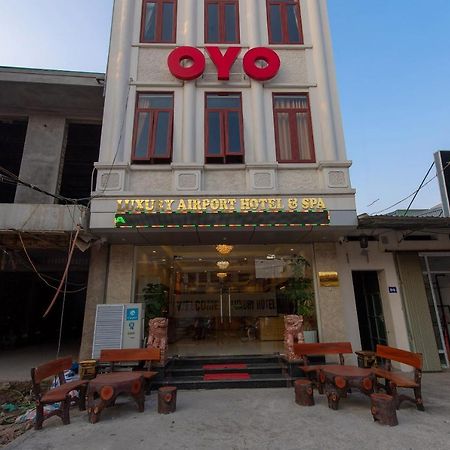 Oyo 383 Luxury Airport Hotel & Spa Hanoi Exterior photo