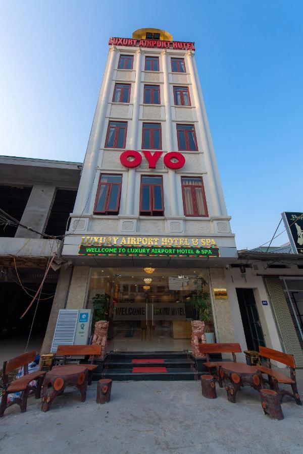 Oyo 383 Luxury Airport Hotel & Spa Hanoi Exterior photo