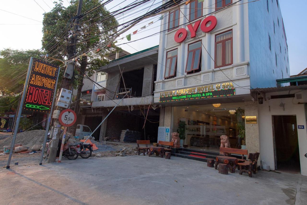 Oyo 383 Luxury Airport Hotel & Spa Hanoi Exterior photo