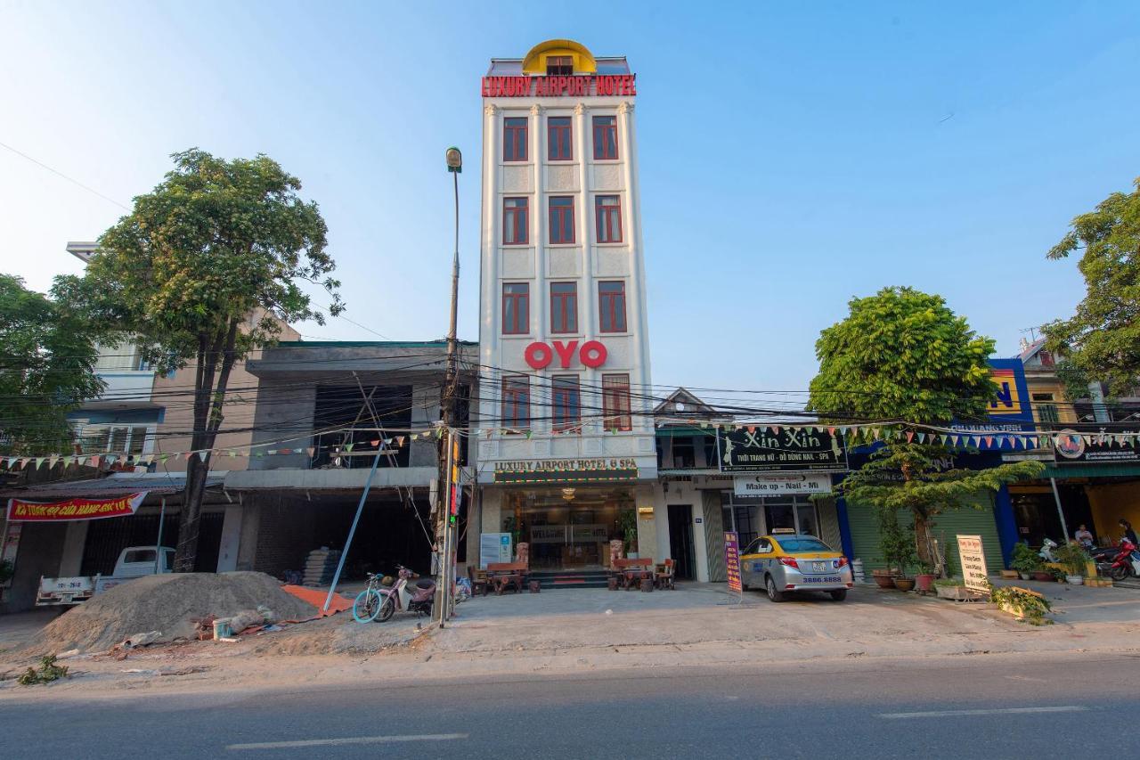 Oyo 383 Luxury Airport Hotel & Spa Hanoi Exterior photo